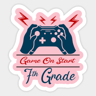 Game on Start 7th grade Sticker